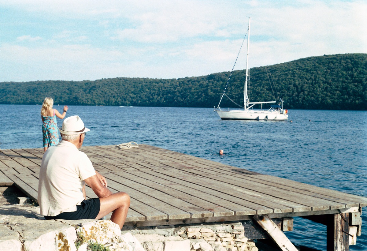 Bucht bei Klenovica, Kroatien